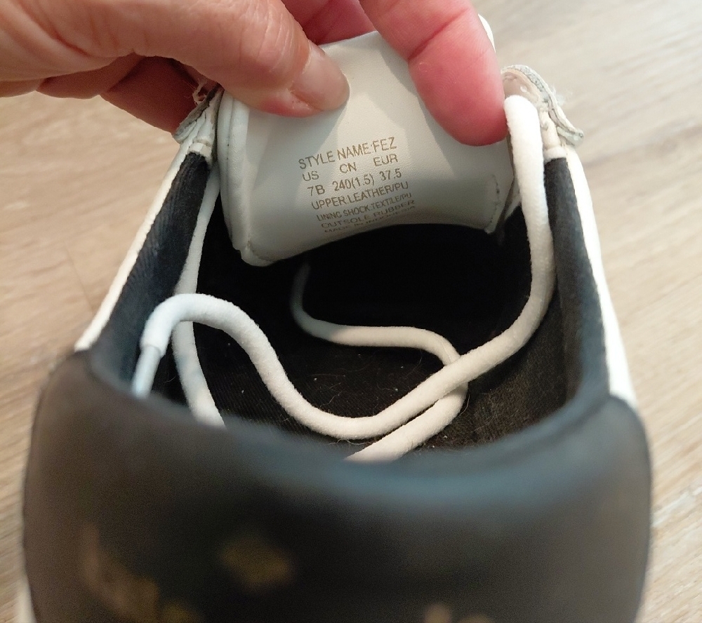kate spade White and Black Leather Women Sneakers - Picture 4 of 7